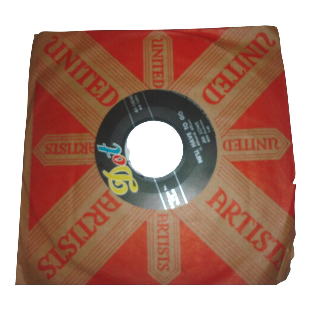 Jim Lowe He'll Have To Go / Dress Rehearsal 45 RPM Vinyl Dot Records 45-16046